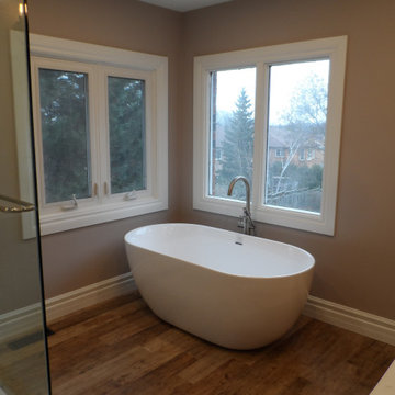 Master Bathroom with Stand alone tub