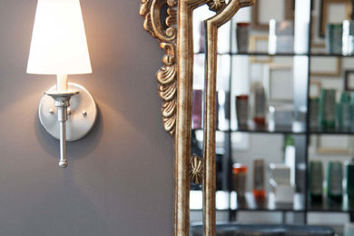 Inspiration for a small eclectic home design remodel in Boston