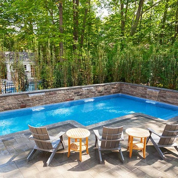 Custom Modified Rectangular Pool