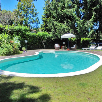 Fagiolo d’acqua in giardino