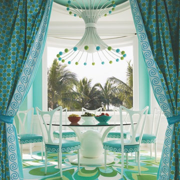 Tropical Dining Room