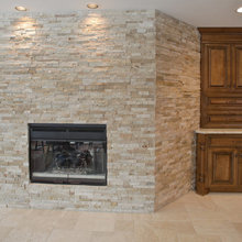 Stone/ Mantle/ Fireplace