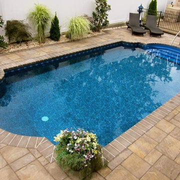 Custom Roman End Pool