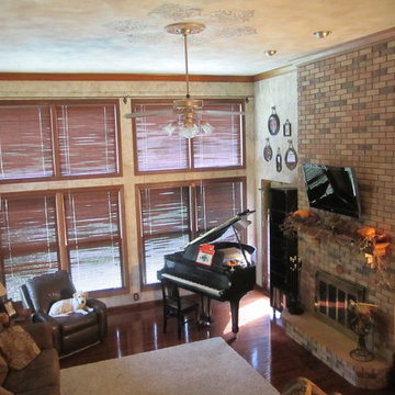 French Plastered Living Room