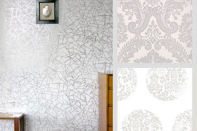 Cool White Wallpaper for a Cool White Home