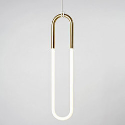 Roll & Hill - Roll & Hill Rudi Single Loop Small Suspension Lamp - Pendant Lighting