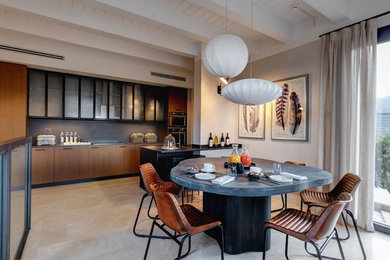 Ispirazione per una cucina minimalista