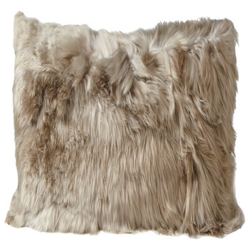 Alpaca Cushion, 20"x20", Vole