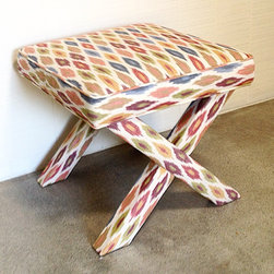 Custom X Benches - Footstools And Ottomans