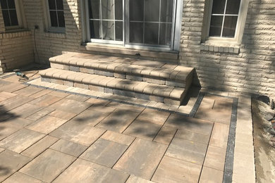 Design ideas for a brick landscaping in Chicago.