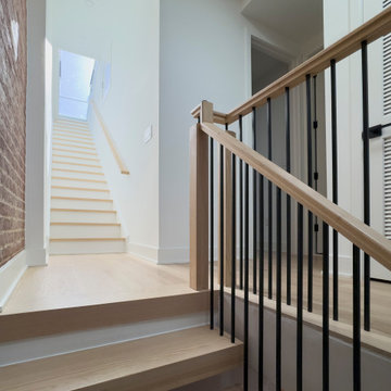 Project #145 | Modern Staircase Renovation in Victorian Townhouse