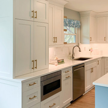 Bright Coastal Kitchen Remodel