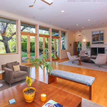 New Windows and Doors in Superb Living Room - Renewal by Andersen  Bay Area, San