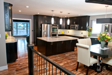 Example of a trendy kitchen design in Other