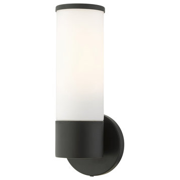 Livex Lighting 16561 Lindale 11" Tall Commercial Wall Sconce - Black