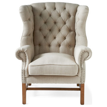 Modern Classic Wing Chair | Rivi√®ra Maison Franklin Park