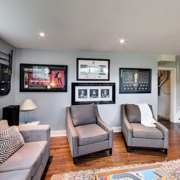 Basement recreation room