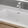 The Daria Bathroom Vanity, Teak Oak, 42", Single Sink, Wall Mount
