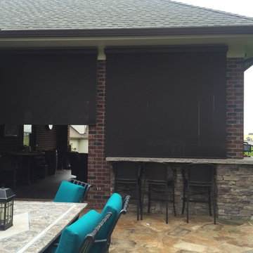 Solar Shades for Outdoor Living Space