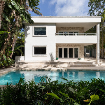 Modern House With a Beautiful Outdoor Swimming Pool, Modern House, Remodeling Id