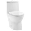 Swiss Madison Ivy 1-Piece Toilet, 10" Rough-in 1.1/1.6 gpf