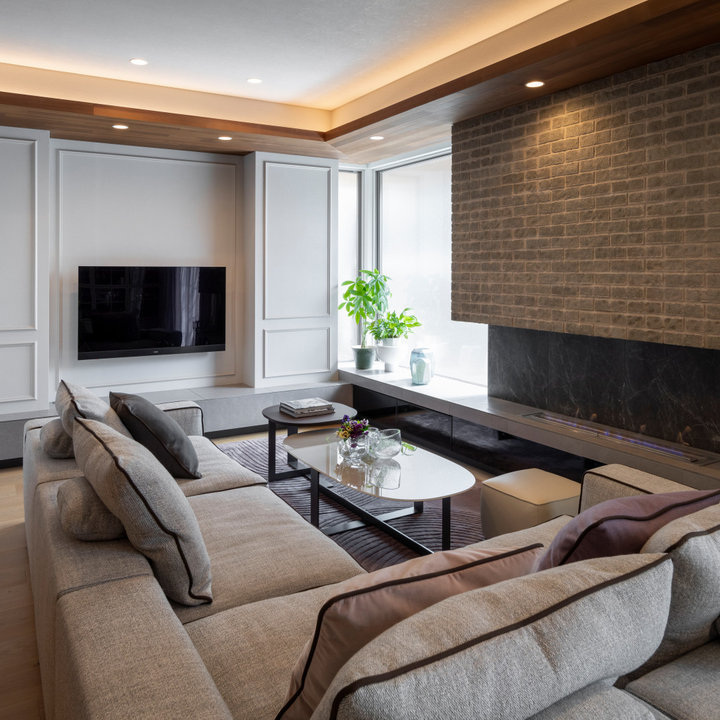 おしゃれなリビングのインテリア画像 75選 - 2026 年 4月 | Houzz (ハウズ)