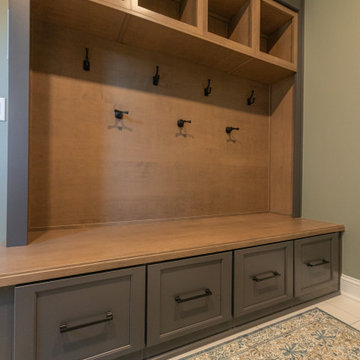 Overland Park Kitchen Remodel with Pantry Addition + Speakeasy Powder Bath