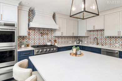 Kitchen - contemporary kitchen idea in Philadelphia