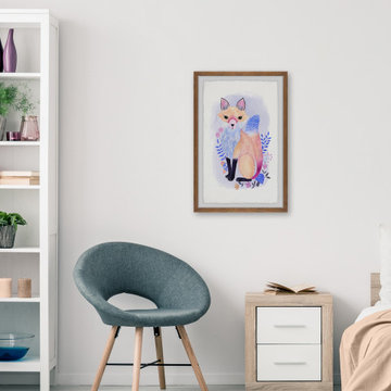 "Enchanting Forester I" Framed Painting Print