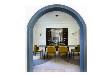 Wine cellar - modern wine cellar idea in Columbus