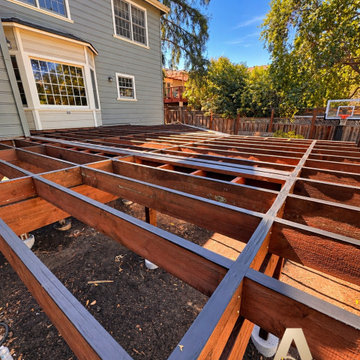 600-Square-Feet Deck Structure Build