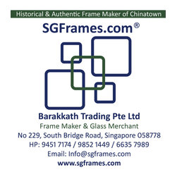 Table Top Gass - Odd Shape or Irregular Shape - with Template - SGFrames.com - Products