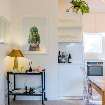Bar Unit to hide the Fridge