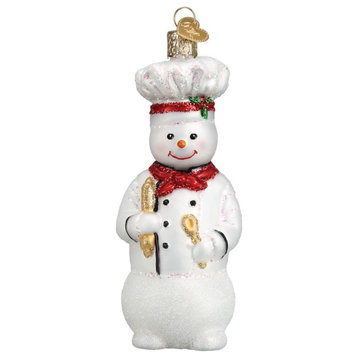 Old World Christmas Snowman Chef