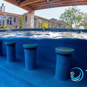 Possum Kingdom Pool & Swim Up Bar on the Edge