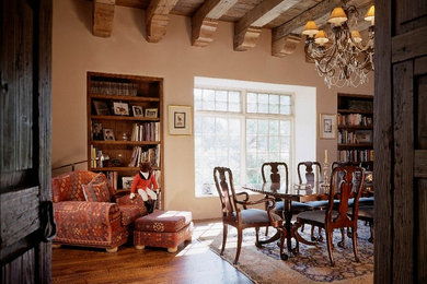 Inspiration for a southwestern home design remodel in Albuquerque