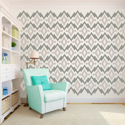 Ikat Pattern - Wall Decals