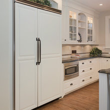 paneled refrigerator pulls