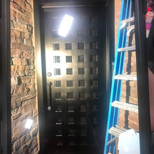 Cabin exterior doors
