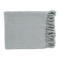 Stanley Slate Cotton Throw - Throws