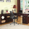 Parker House Boston L-Shaped Credenza With Rolling File, Merlot