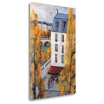 Tangletown Fine Art - "Au C Ur De�Paris" By Didier Lourenco, Giclee Print on Gallery Wrap Canvas - Give your home a splash of color and elegance with European art by Didier Lourenco.