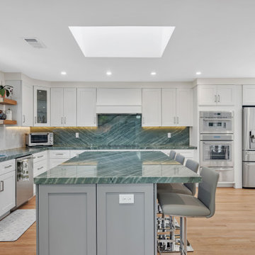 Elegant Kitchen Relocation & Remodel in Campbell, CA