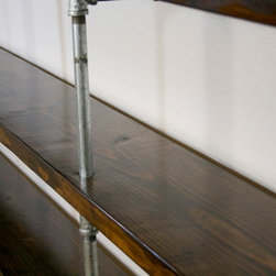 Various custom shelving completed - Media Racks And Towers