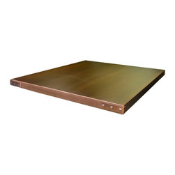 Copper sinks and counters - Kitchen Countertops
