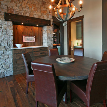 Swede Bay Custom Home - Dining Room