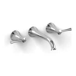 Riobel Edge Collection 8" Falling Water Faucet ED03L - Bath Products