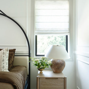Motorized Roman Shade Cordless by TWOPAGES