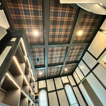Ceiling wallpaper installation in Boston, MA