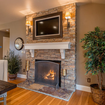 Ranch House to Transitional Style Remodel